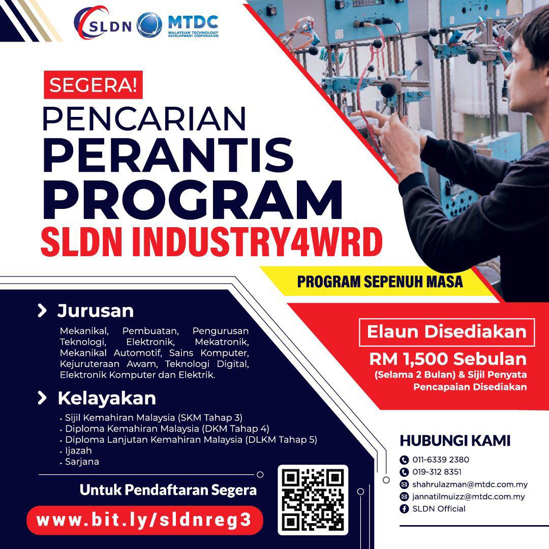 PENCARIAN PERANTIS PROGRAM SLDN INDUSTRY4WRD